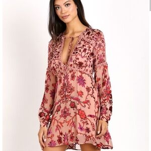 For Love And Lemons Saffron Mini Dress Small